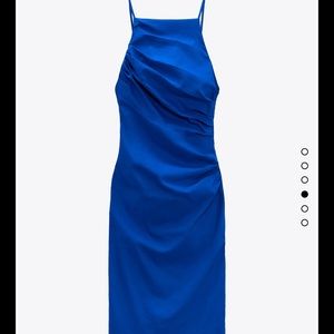 Zara Draped Slip Dress - new with tags